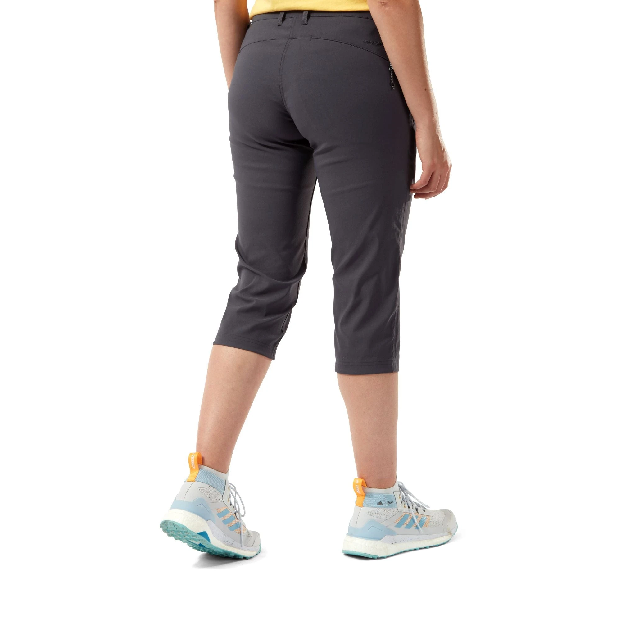 Craghoppers Women's Kiwi Pro Crop Trousers Graphite - Image 2