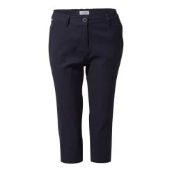 Craghoppers Women's Kiwi Pro Crop Trousers Navy