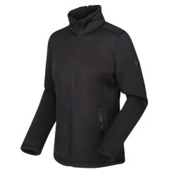 Regatta Women's Razia Full Zip Winter Lined Fleece Black
