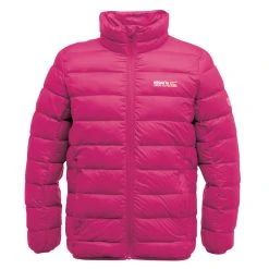 Regatta Girl's Iceway Down Fill Jacket Jem Pink RKN025