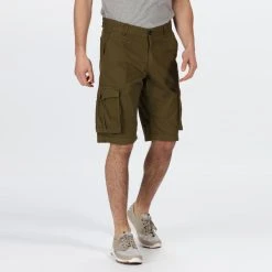 Regatta Men's Shorebay Cargo Shorts Camo Green