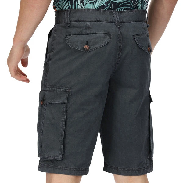 Regatta Men's Shorebay Cargo Shorts India Grey - Image 4