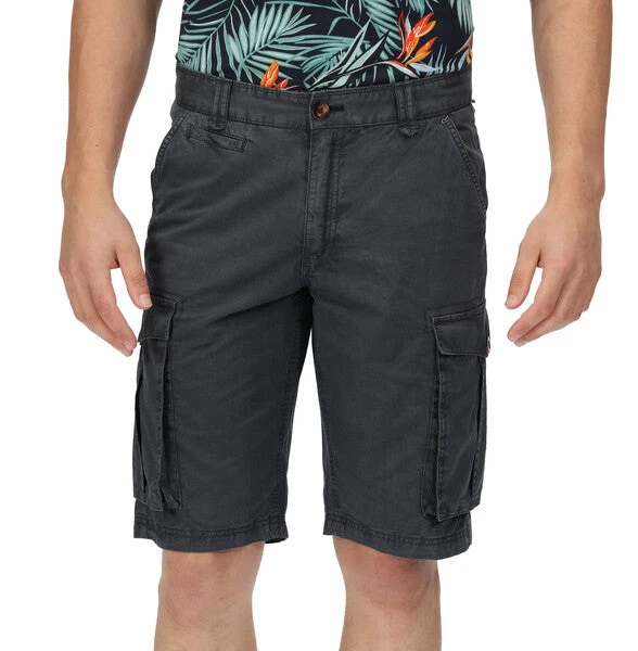 Regatta Men's Shorebay Cargo Shorts India Grey - Image 3