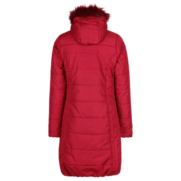 Regatta Women's Fermina II Long Baffle Jacket - Delhi Red - Image 4