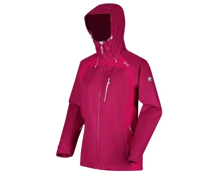 Regatta Women's Highton Stretch II Jacket Dark Cerise/Duchess RWW361 - Image 2