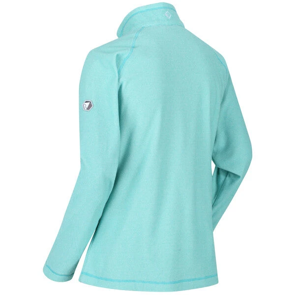 Regatta Women's Montes Lightweight Half Zip Fleece Turquoise - Image 3