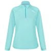 Regatta Women's Montes Lightweight Half Zip Fleece Turquoise
