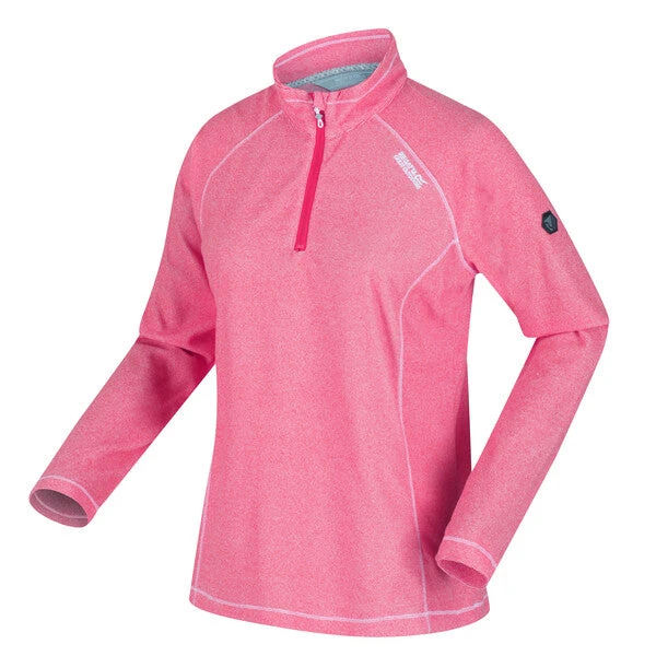 Regatta Women's Montes Lightweight Half Zip Fleece Rethink Pink - Image 2