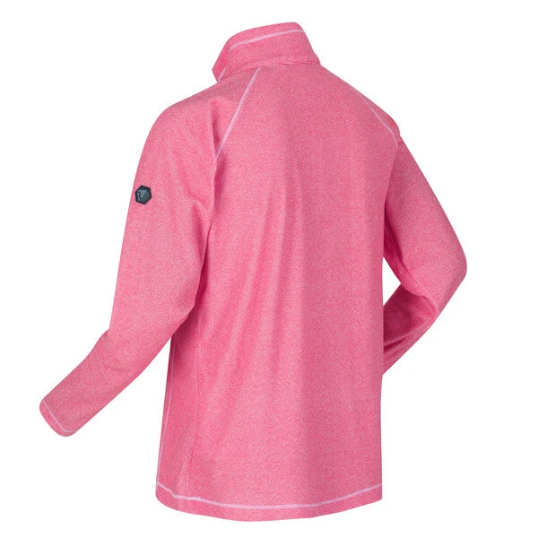 Regatta Women's Montes Lightweight Half Zip Fleece Rethink Pink - Image 3