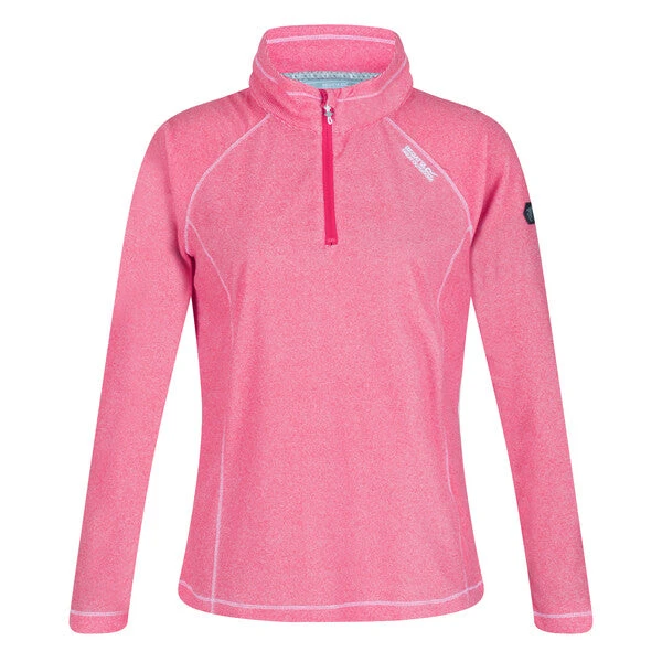 Regatta Women's Montes Lightweight Half Zip Fleece Rethink Pink