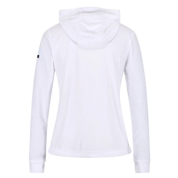 Regatta Women's Ranielle Full Zip Hooded Fleece White - Image 3