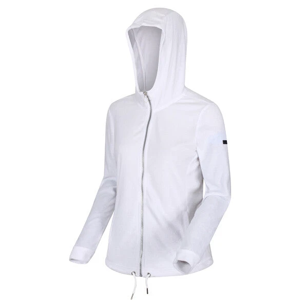 Regatta Women's Ranielle Full Zip Hooded Fleece White