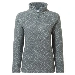 Craghoppers Women's Talladale Half-Zip Fleece Stormy Sea CWA294 RRP £65
