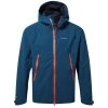 Craghoppers Men's Trelawney Waterproof Jacket CMW772 Poseidon Blue RRP £100